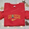 Dave Minions Embroidered T-shirt, Movie Characters Embroidered Shirt, Sending A Hug Gift