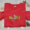 Superhero Snoopy and Woodstock Embroidered Sweatshirt, Peanuts Cartoon Embroidered Hoodie, Bestie Matching Shirts