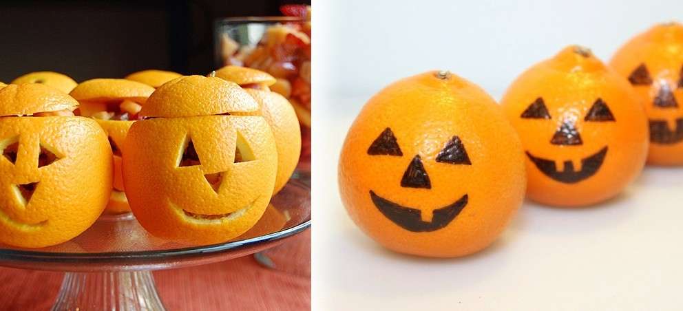 Jack o' lantern oranges