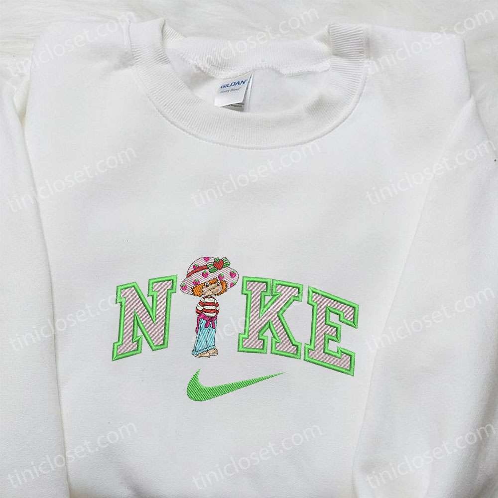 Strawberry Shortcake x Nike Cartoon Embroidered Sweatshirt Nike