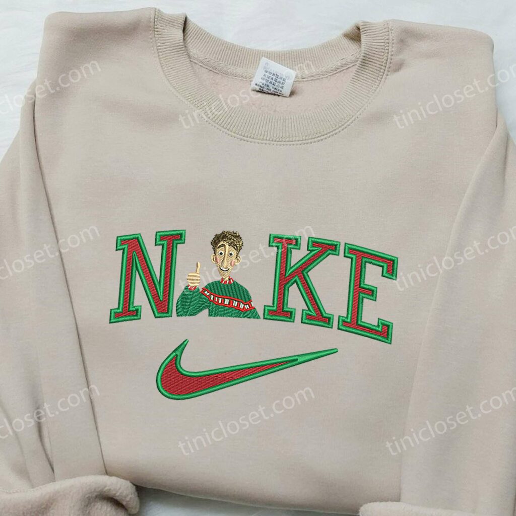 Arthur Christmas Embroidered Shirt Custom Nike Embroidered Christmast Gift for Family 5