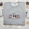Chattanooga Lookouts Nooga Embroidered Shirt, MLB Sports Embroidered Shirt