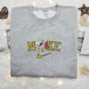 Snoopy and Woodstock Peanuts Embroidered Sweatshirt, Cartoon Embroidered Hoodie, Best Gift Ideas