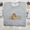 Tigger Xmas Embroidered Sweatshirt, Walt Disney Characters Embroidered Shirt, Best Christmas Gift Ideas