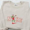Grinch Love Snow Christmas Embroidered Sweatshirt, Movie Christmas Embroidered Shirt, Best Christmas Gift Ideas
