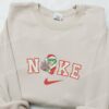 Grinch Xmas Box Christmas Embroidered Sweatshirt, Movie Christmas Embroidered Shirt, Best Christmas Gift Ideas