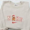 Christmas Gingerbread Embroidered Sweatshirt, Christmas Embroidered Shirt, Best Christmas Gift Ideas