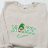 Christmas Gnome Laughing Embroidered Sweatshirt, Movie Christmas Embroidered Shirt, Best Christmas Gift Ideas
