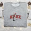 Christmas Mickey Embroidered Sweatshirt, Christmas Embroidered Shirt, Best Christmas Gift Ideas