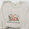 Mickey Best Day Ever Embroidered Sweatshirt, Christmas Embroidered Shirt, Best Gift Ideas for Family