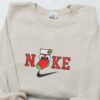 Xmas Stocking Embroidered Sweatshirt, Christmas Embroidered Shirt, Best Holiday Gift Ideas