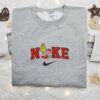 Grinch And Cindy Lou Embroidered Sweatshirt, Christmas Embroidered Shirt, Best Holiday Gift Ideas
