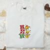 Ho Ho Ho Pikachu Christmas Embroidered Hoodie, Pokemon Anime Embroidered Sweatshirt, Best Christmas Gifts for Family