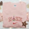 Funny Patrick Star Embroidered Sweatshirt, SpongeBob SquarePants Cartoon Embroidered T-shirt, Sending A Hug Gift