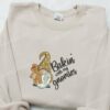 Baking With My Gnomies Gingerbread Embroidered Shirt, Christmas Embroidered Hoodie, Best Gift For Family