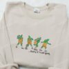Grinch Thats It Im Not Going Embroidered Shirt, Christmas Embroidered Hoodie, Best Gifts For Family