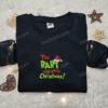 Grinch The Baby Who Stole Christmas Embroidered Shirt, Christmas Embroidered Hoodie, Best Gifts For Family