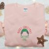 Merry Christmas Shitters Full Embroidered Shirt, Christmas Embroidered Hoodie, Best Christmas Gifts For Family