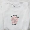 Merry Christmas Ya Filthy Animal Embroidered Shirt, Christmas Embroidered Hoodie, Best Christmas Gifts For Family