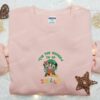 Mickey And Minnie Tis The Season To Be Jolly Embroidered Shirt, Disney Characters Embroidered Hoodie, Christmas Embroidered Shirt