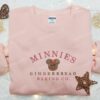 Minnie’s Gingerbread Baking Co Embroidered Shirt, Disney Characters Embroidered Hoodie, Best Christmas Gifts For Family