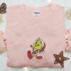 Santa Tweety Bird Embroidered Shirt, Disney Characters Embroidered Hoodie, Best Christmas Gifts For Family