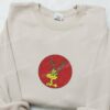 Woodstock The Peanuts Reindeer Embroidered Shirt, Christmas Embroidered Hoodie, Best Gifts For Family