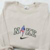 Ranger Skiing Embroidered Shirt, Sports Embroidered Hoodie, Nike Inspired Embroidered Sweatshirt