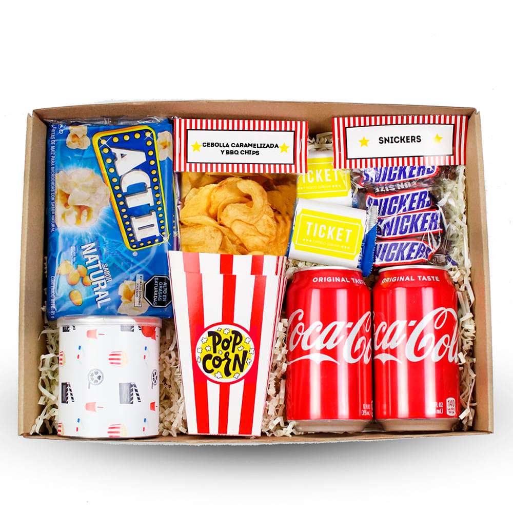 Most Christmas movie night kits will cost under $25