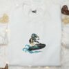 Jet Ski Racing Embroidered Shirt, Sports Embroidered Hoodie, Best Gifts For Family