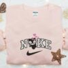 Nike x Hello Kitty Catwoman Heart Embroidered Shirt, Valentine’s Day Embroidered Hoodie, Best Gift Ideas