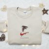 Atlanta Falcons Embroidered Shirt, NFL Sports Embroidered Hoodie, Best Gift Idea