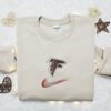 Atlanta Falcons Embroidered Shirt, NFL Sports Embroidered Hoodie, Best Gift Idea