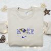 Baltimore Ravens Embroidered Shirt, NFL Sports Embroidered Hoodie, Best Gift Idea