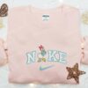 Custom Daisy Duck Cruise Embroidered Shirt, Cartoon Embroidered Hoodie, Disney Vacation Apparel