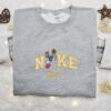 Daisy Duck Cruise Trip Embroidered Shirt, Matching Disney Embroidered Couple Sweatshirt, Cartoon Embroidered Hoodie