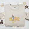 Daisy Duck Embroidered Sweatshirt, T-Shirt & Hoodie
