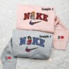 Max and Roxanne Embroidered Shirt, Disney Couple Embroidered Hoodie, Best Couple Embroidered Sweatshirt