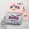 Snow White and Prince Florian Drink Embroidered Shirt, Disney Characters Embroidered Sweatshirt, Couples Embroidered Hoodie