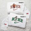 Vanellope and Ralph Embroidered Shirts, Cartoon Embroidered Hoodies, Couple embroidered sweatshirts