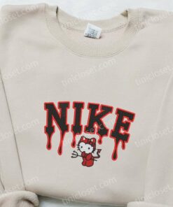 Devil Hello Kitty Embroidered Shirt 3 1