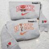 Anger And Anxiety Embroidered Shirts, Disney Inside Out Characters Embroidered Sweatshirts, Couple Embroidered Hoodies
