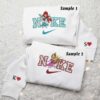 Bloom And Flora Winx Embroidered Shirts, Cartoon Embroidered Hoodies, Couple Embroidered Sweatshirts,