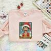 Luffy Happy Christmas Embroidered Shirt, One Piece Anime Embroidered Hoodie
