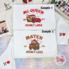McQueen And Mater Christmas Cars Disney Characters Embroidered Couples Shirts
