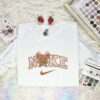 Stitch Gingerbread Embroidered Shirt, Christmas Embroidered Hoodie, Unique Christmas Gift Ideas
