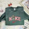 Buzz Lightyear Christmas Lights Embroidered Shirt, Disney Characters Embroidered Hoodie, Unique Christmas Gift Ideas