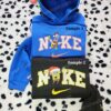 Spongebob Squarepants And Patrick Star Christmas Embroidered Couples Shirts, Cartoon Embroidered Hoodie, Christmas Embroidered Sweatshirt